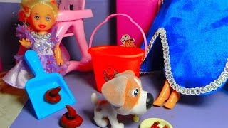 Мультик про кукол. Макс и Катя.Собачка накакала./Cartoon about dolls. The dog pooped.