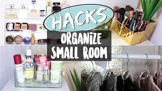 HACKS To Organize A Small Room | NYC Apartment