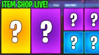 Fortnite Item Shop Live! New Shop Today?! (!member)