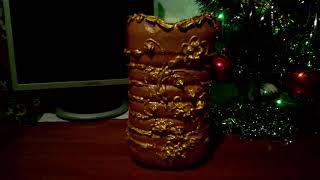 Цветочный горшок из пластиковой бутылки .