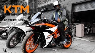 2017 KTM RC 390 | DELIVERY | FRIEND'S NEW BIKE!