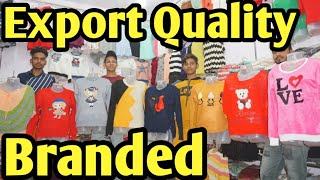 Export Quality | Imported Girls Tops Wholesale Market | Branded Tops | Tops Manufacturer In Delhi |