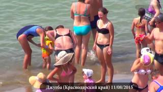 Джубга Отдых на черном море Август 2015