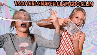 VSCO Girls Dolgekke Zusjes maken Glam Goo slijm