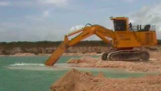 GIANT EXCAVATOR KOMATSU PC3000 SUPER LONG FRONT