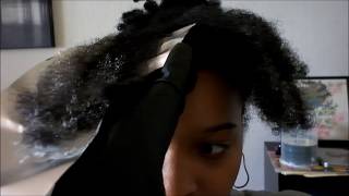Décoloration sur mes cheveux afro naturels