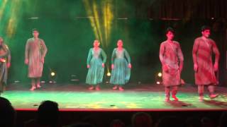 KADAMB dance ensemble - Tarana (Basant raaga)  "Namaste,Russia" St. Petersburg 12/05/2015