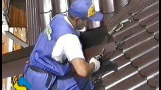 Металлическая кровля Металлочерепица обзор и монтаж кровли