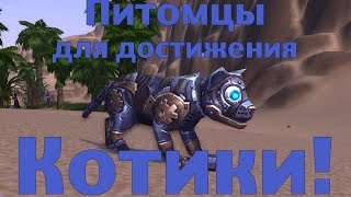 Питомцы для достижения "Котики!" - часть 2