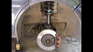Замена стойки амортизатора Mitsubishi Lancer