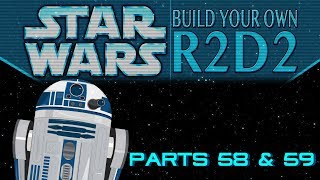 DeAgostini Build Your Own R2D2 Part 58 & 59: 2x Legs