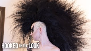 The Goth With The Monster Mohawk | HOOKED ON THE LOOK