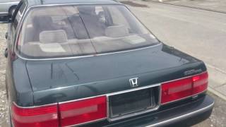 Видео-тест автомобиля Honda Inspire (CB5-1114712 1991г)