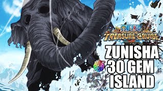 ZUNISHA 30 GEM ISLAND / SHIP! (ONE PIECE TREASURE CRUISE)