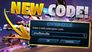 NEW FREE REDEEM CODE ON ROCKET LEAGUE