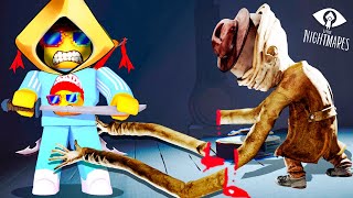 Отрубил руки ДлинноРукому Монстру! Мои Маленькие Кошмары Little Nightmares #3 Маленькая Страшилка
