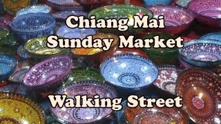 Chiang Mai Sunday Walking Street Market - OscarInAsia