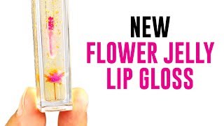 New Flower Jelly Lip Gloss - Yay or Nay? Tina Tries It