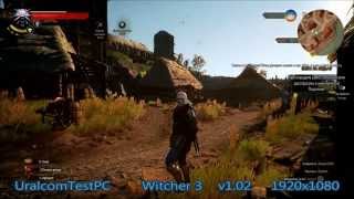 The witcher 3 FX 8300 8gb HD 7870 (r9 270x) Запредельные (ultra) 1080p