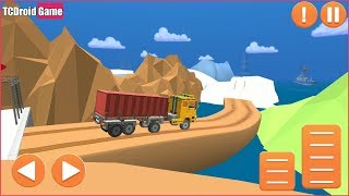 Uphill Blocky Truck Simulator - Android Gameplay