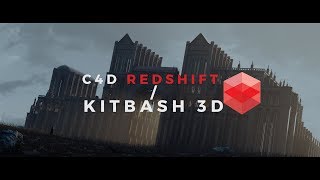 Redshift C4D with Kitbash 3D: LIVE TUTORIAL