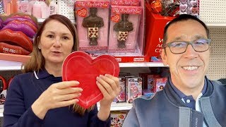 VLOG ШОППИНГ ВЛЮБЛЕННЫХ! ПОДАРКИ  и УКРАШЕНИЯ на ДЕНЬ ВАЛЕНТИНА! ПАПА ПОТАП и МАЙ ТОЙС ПИНК