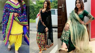 Latest Casual phulkari Punjabi suit designs 2020-21 //Stylish fashion trend 2020//Beautiful punjabi