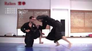 Raiken kata, Chi no kata level, Shinden Fudō Ryū Dakentaijutsu for the AKBAN wiki