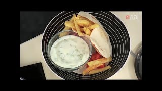 Подача шаурмы по-гречески (гирос) - 2 варианта / от шеф-повара / Илья Лазерсон / Мировой повар