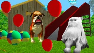 Играем в СИМУЛЯТОР КОТА #7 мульт-игра про котят развлекательное видео для детей