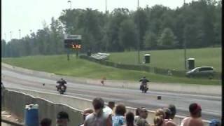 In Memory of Joe Brown, Drag Race Victory Hammer Vegas HD Harley ZRX V-Rod Destroyer Motorcycle