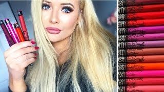 KAT VON D ♡ Everlasting Liquid Lipstick Lip Swatches