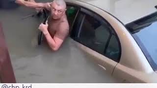 Утонули Автомобили в Краснодаре 21.07.2019