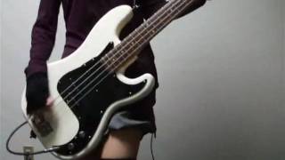 ALONE　ベース 弾いてみた Megurine Luka 【夏雪】