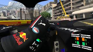 F1 2019 | VR | REAL DRIVER EYE VIEW!! MONACO 1:11:1 SETUP and Track [ASSETTO CORSA]