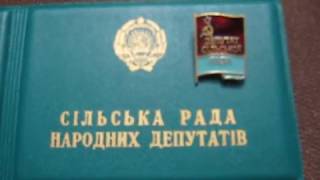 Знак депутат сельского совета народных депутатов УССР фалеристика  значек СССР