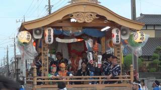 茨城県常総市石下祇園祭 新石下の屋台