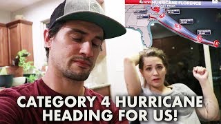 PREPPING FOR HURRICANE FLORENCE! | DO WE EVACUATE?!