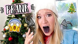 Christmas PRANK Gone Wrong!! AlishaMarieVlogs