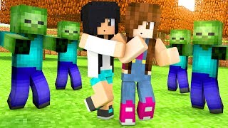 Minecraft - CERCADAS POR ZUMBIS (Monster Maze)