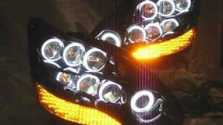 ３０セルシオ　ＬＳ600プロジェクター２段移植　ＣＣＦＬレッドアイ