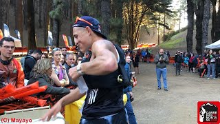 Avituallamiento elites Transvulcania en El Pilar tras 24/74k por Mayayo