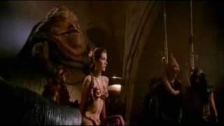"Return of the Jedi" Slave Leia Scene
