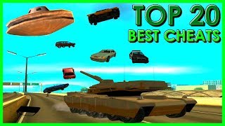 GTA San Andreas - Top 20 Cheats