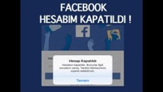 Facebook Hesabım Kapatıldı Nasıl Açılır ? 2018