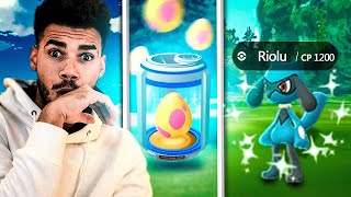 OVOS DE RIOLU TREINANDO A SORTE - POKEMON GO | Cris |