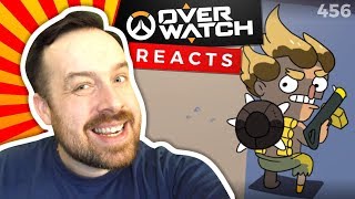 Animation Reaction: ENEMY JUNKRAT + Junkrat Steals McCree's Hat