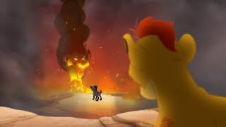 Lion Guard: KION SEES SCAR | Divide & Conquer Clip