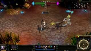 White Valkyrie Diana LOL Custom Skin ShowCase