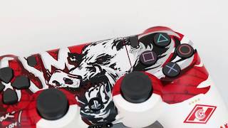 Кастомизированный геймпад dualshock4 для PS4 коллекции ФК Спартак "Кабан"
